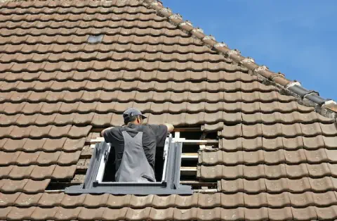 Pose de velux - Oberhaslach